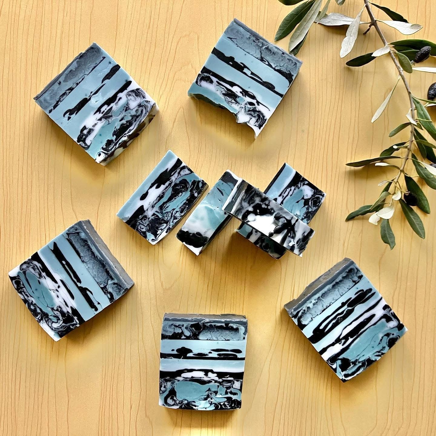 Charcoal Matcha Swirl