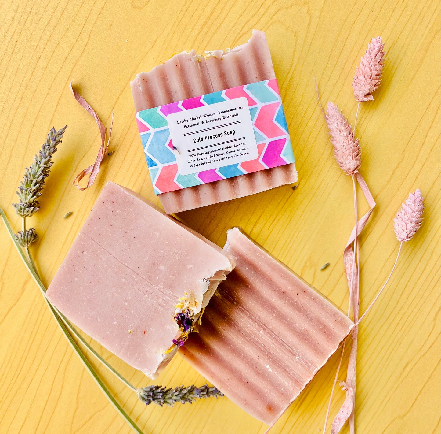 Wild Grove Cold Process Soap - Άγριος Άλσος Σαπούνι Ψυχρη Μεθοδος ( Face & Body - Πρόσωπο και Σώμα)