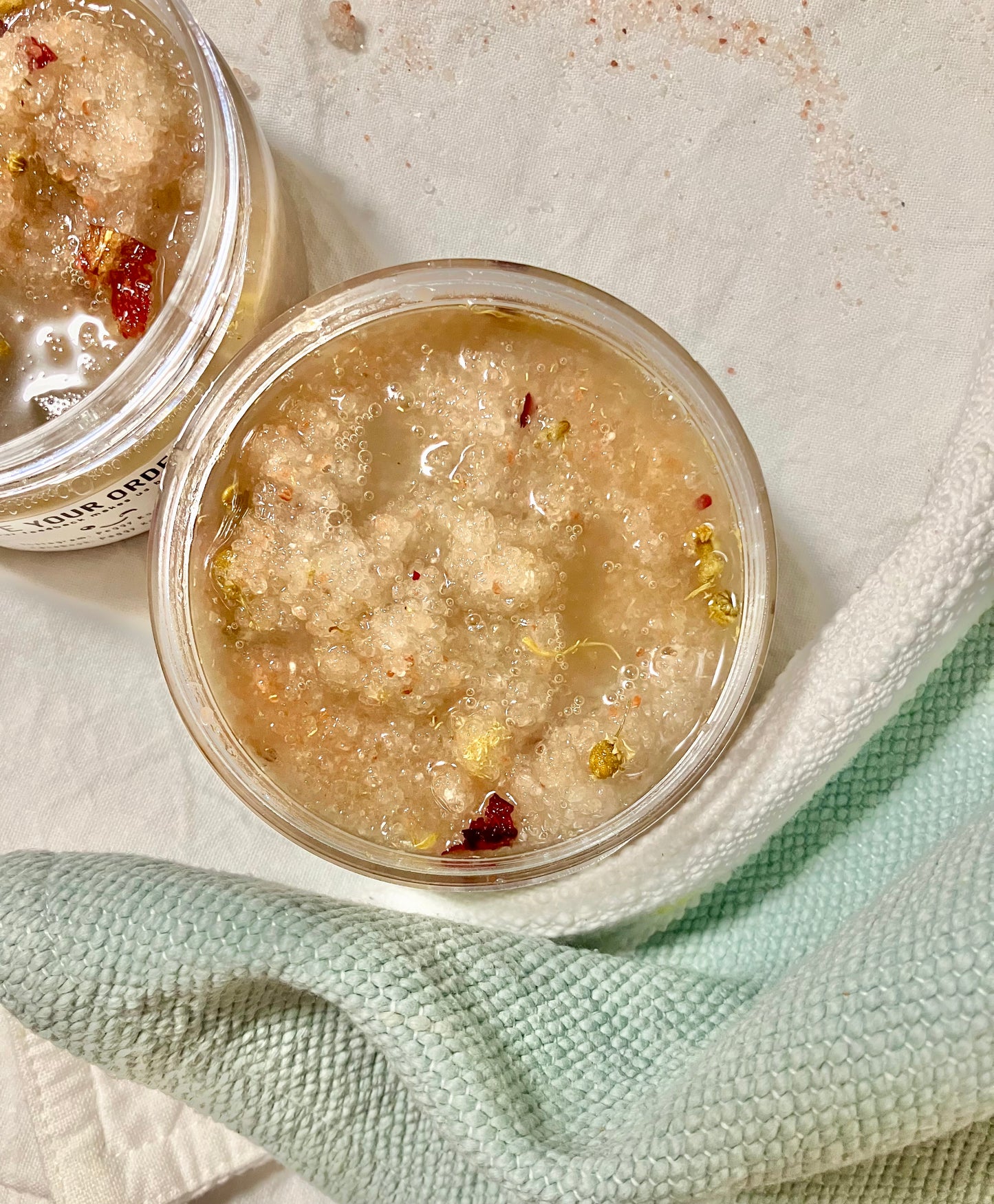 Chamomile & Rose Foot Scrub