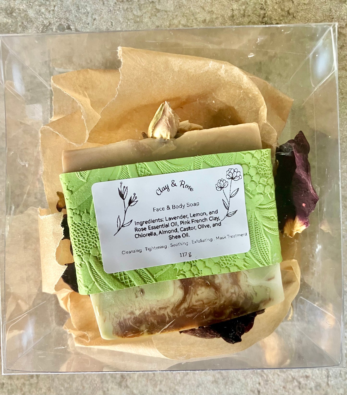 Clay & Rose Face & Body Soap