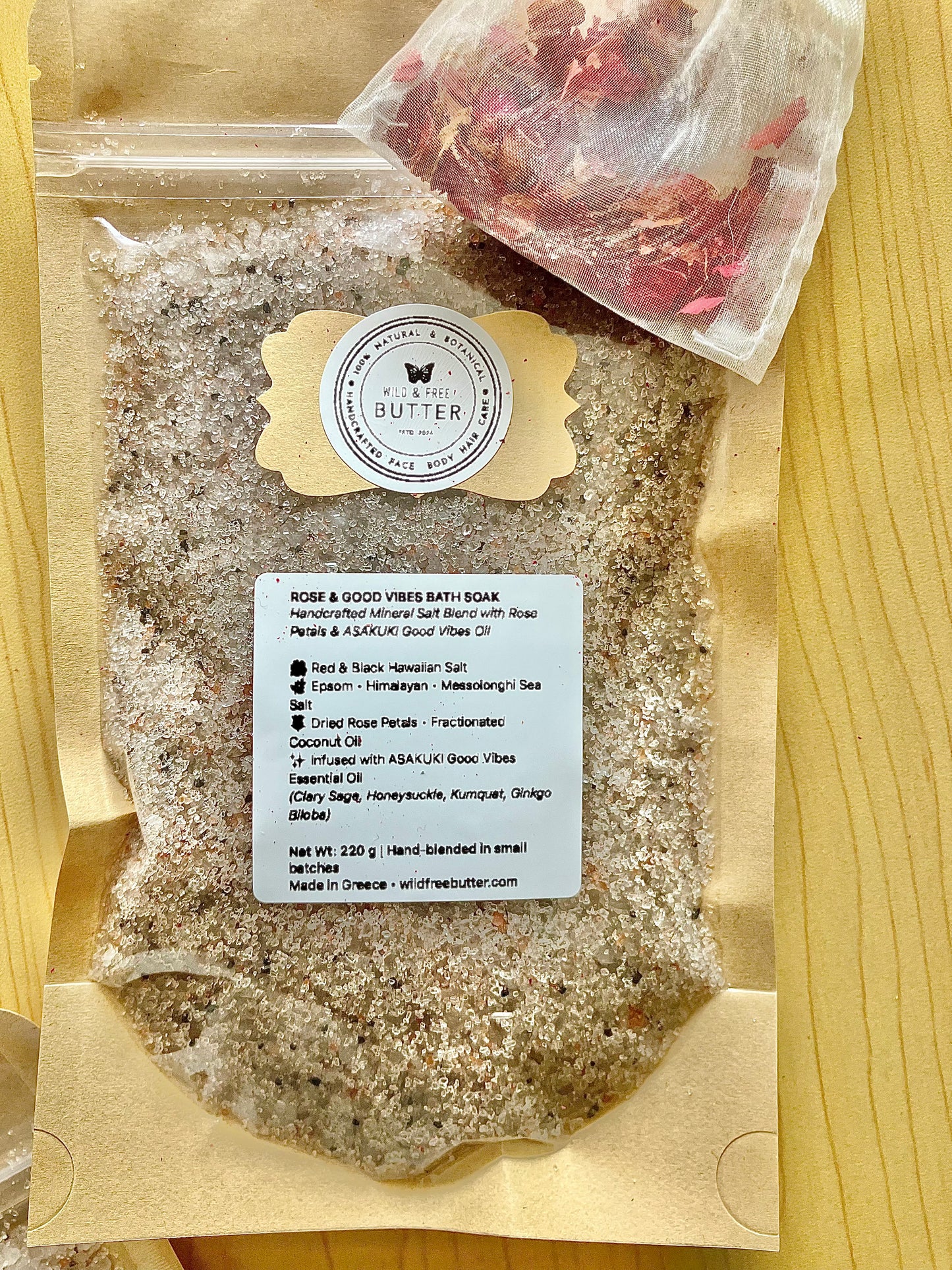 Therapeutic Bath Salts - Θεραπευτικα αλάτια για τα μπάνια.