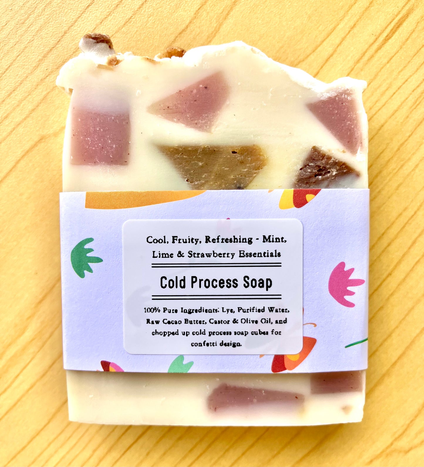Confetti Cold Process Soap - Face & Body - Πρόσωπο και Σώμα)