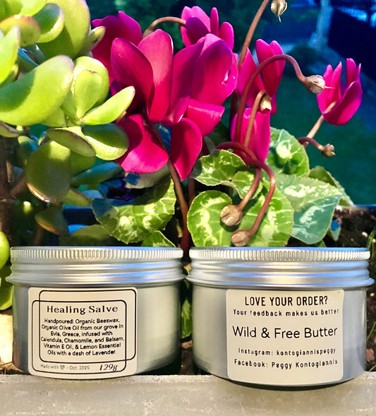 Hand - Poured Healing Salve