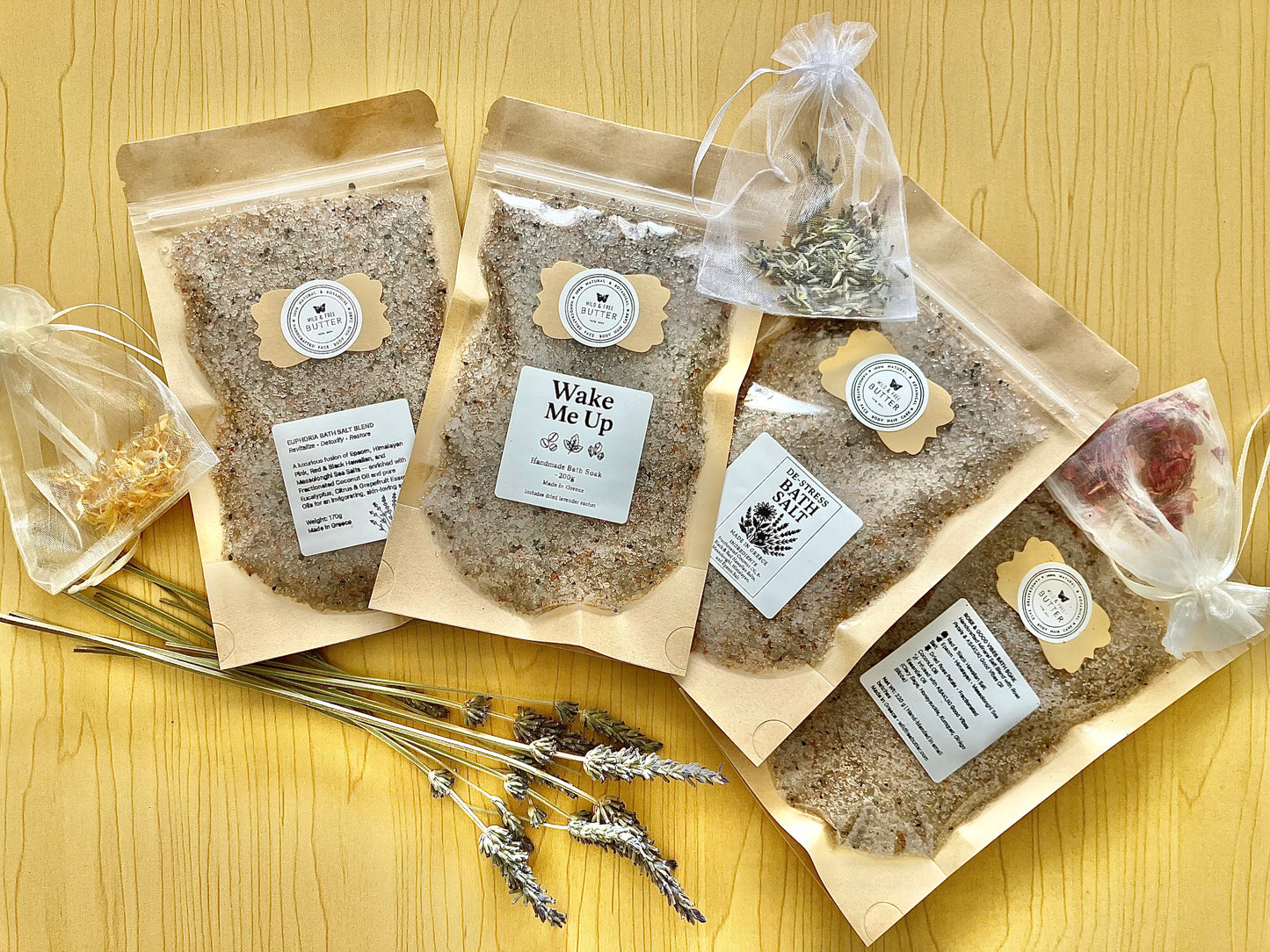 Therapeutic Bath Salts - Θεραπεύτηκα Αλάτια Για Το Μπάνιο.