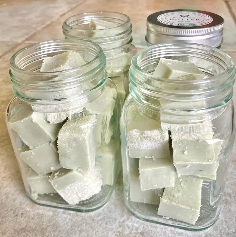 Sugar Scrub Soap Cubes