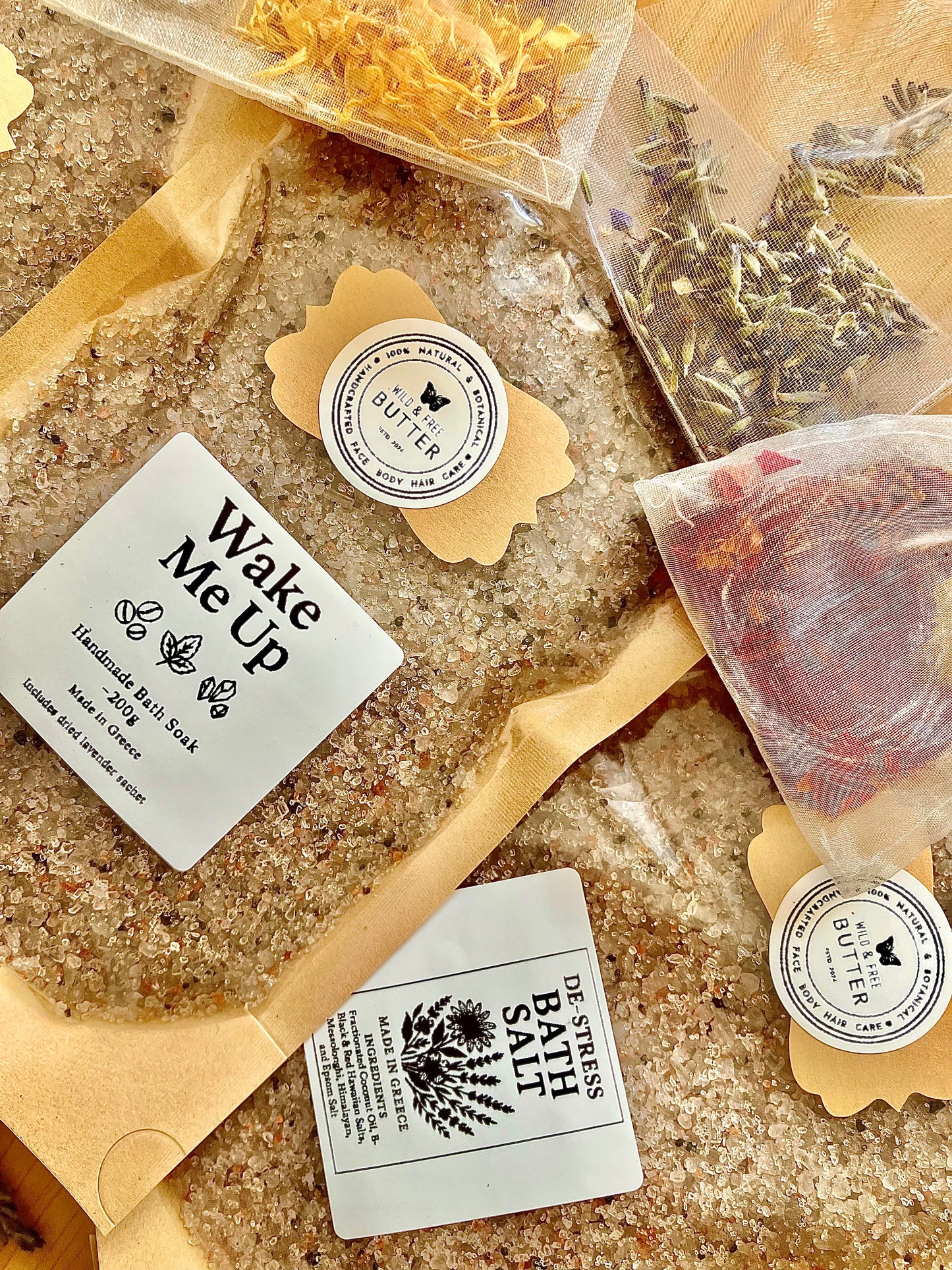 Therapeutic Bath Salts - Θεραπεύτηκα Αλάτια Για Το Μπάνιο.