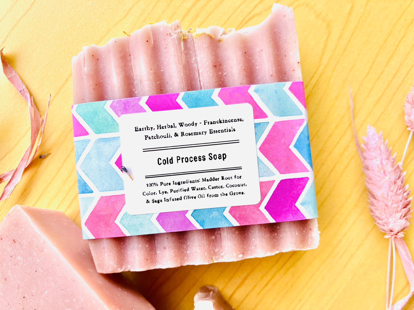 Wild Grove Cold Process Soap - Άγριος Άλσος Σαπούνι Ψυχρη Μεθοδος ( Face & Body - Πρόσωπο και Σώμα)