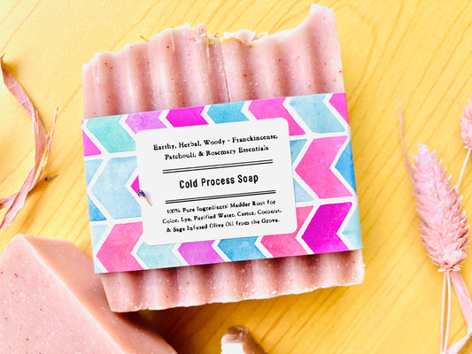 Wild Grove Cold Process Soap - Άγριος Άλσος Σαπούνι Ψυχρη Μεθοδος ( Face & Body - Πρόσωπο και Σώμα)