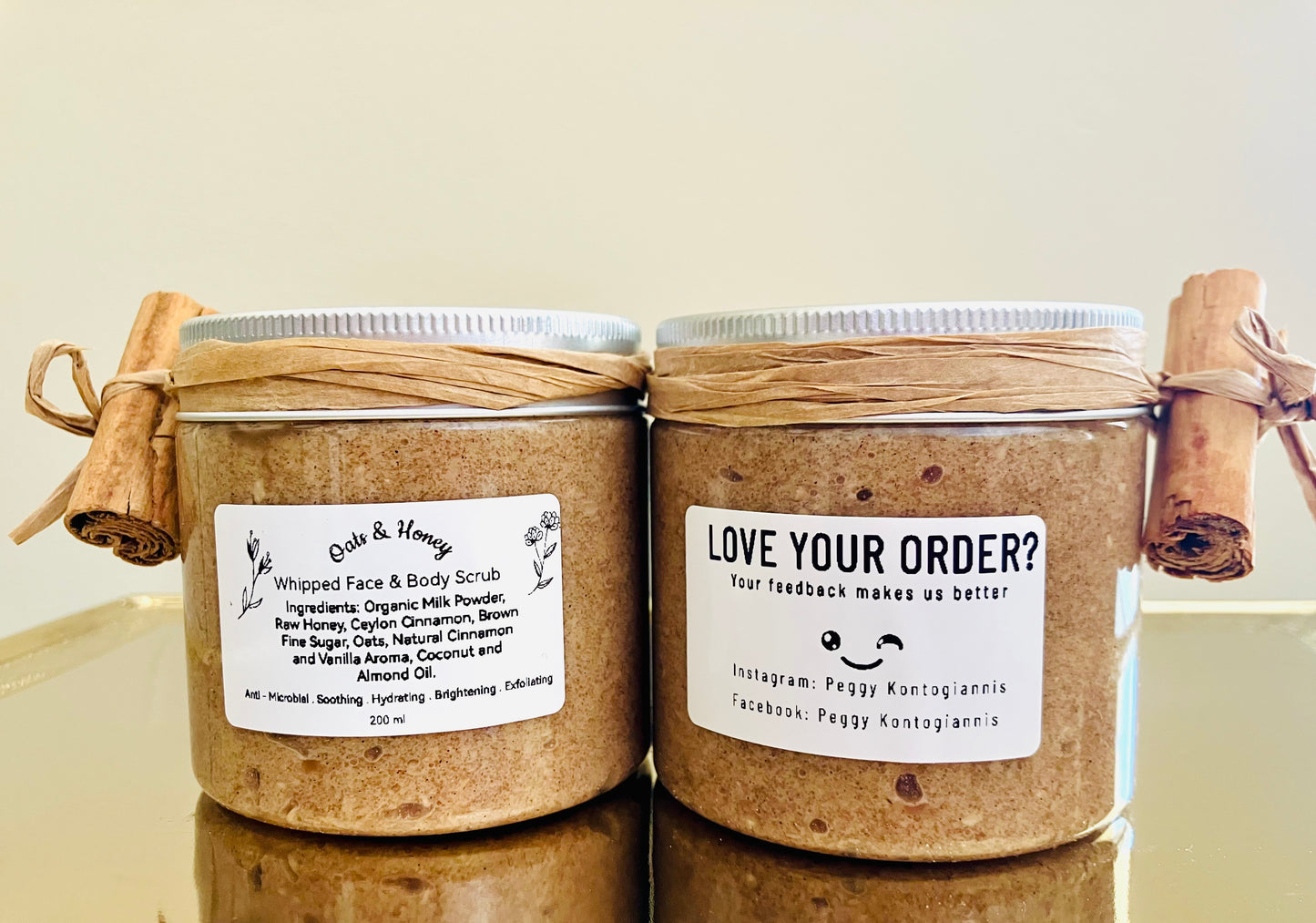 Honey & Oats Whipped Face & Body Scrub