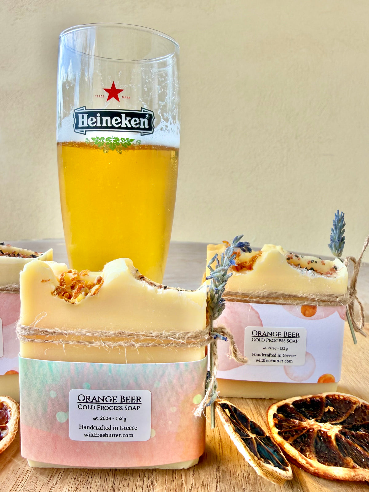 Orange Beer Soap - Face & Body