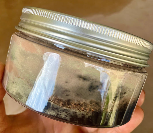 DIY Activated Charcoal & Multi - Clay Dry Mask - χειροποίητη DIY Μάσκα Πολύπλευρης Άργιλου και Άνθρακα.