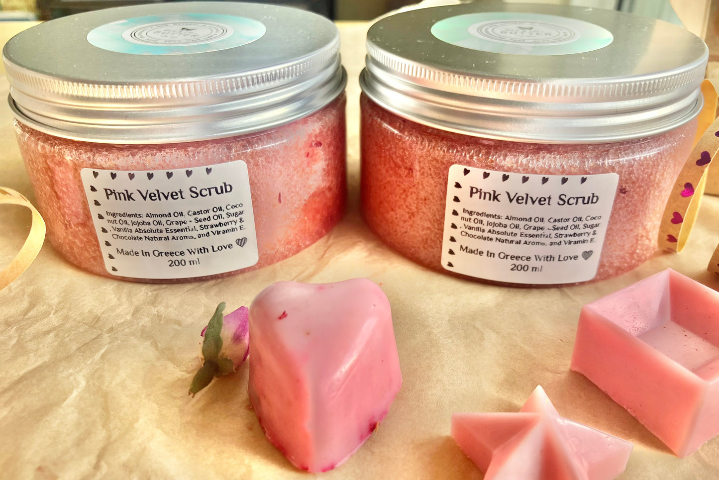 Pink Velvet Body Scrub