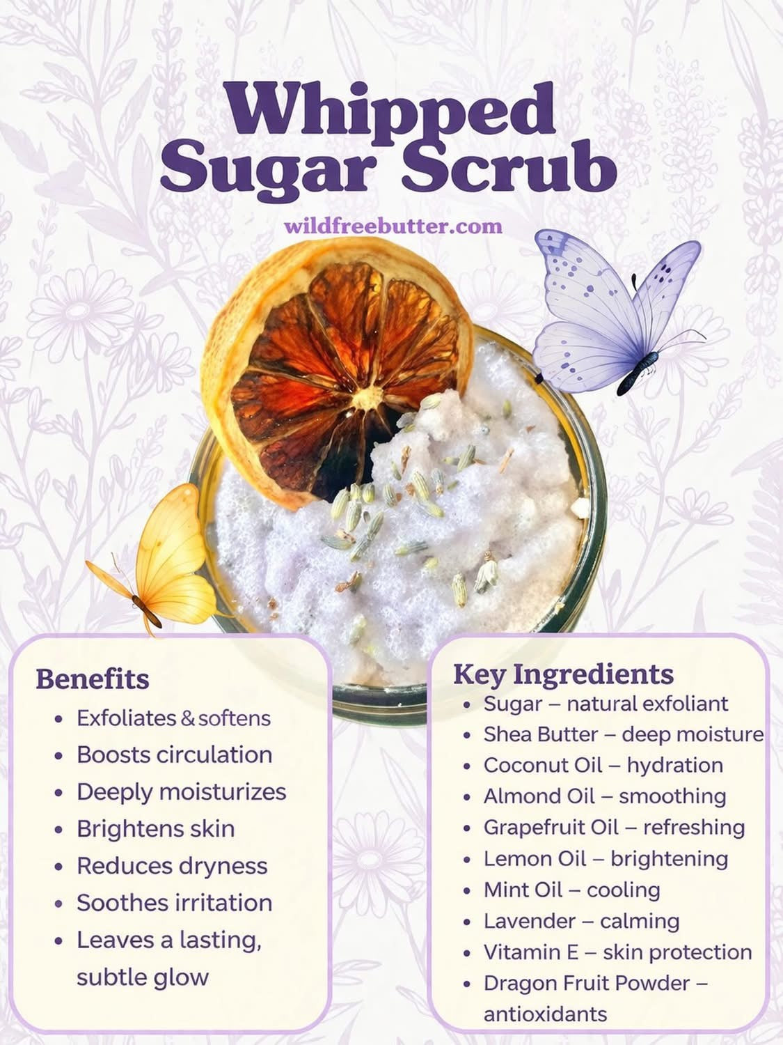 Sugar Whipped Face & Body Scrub