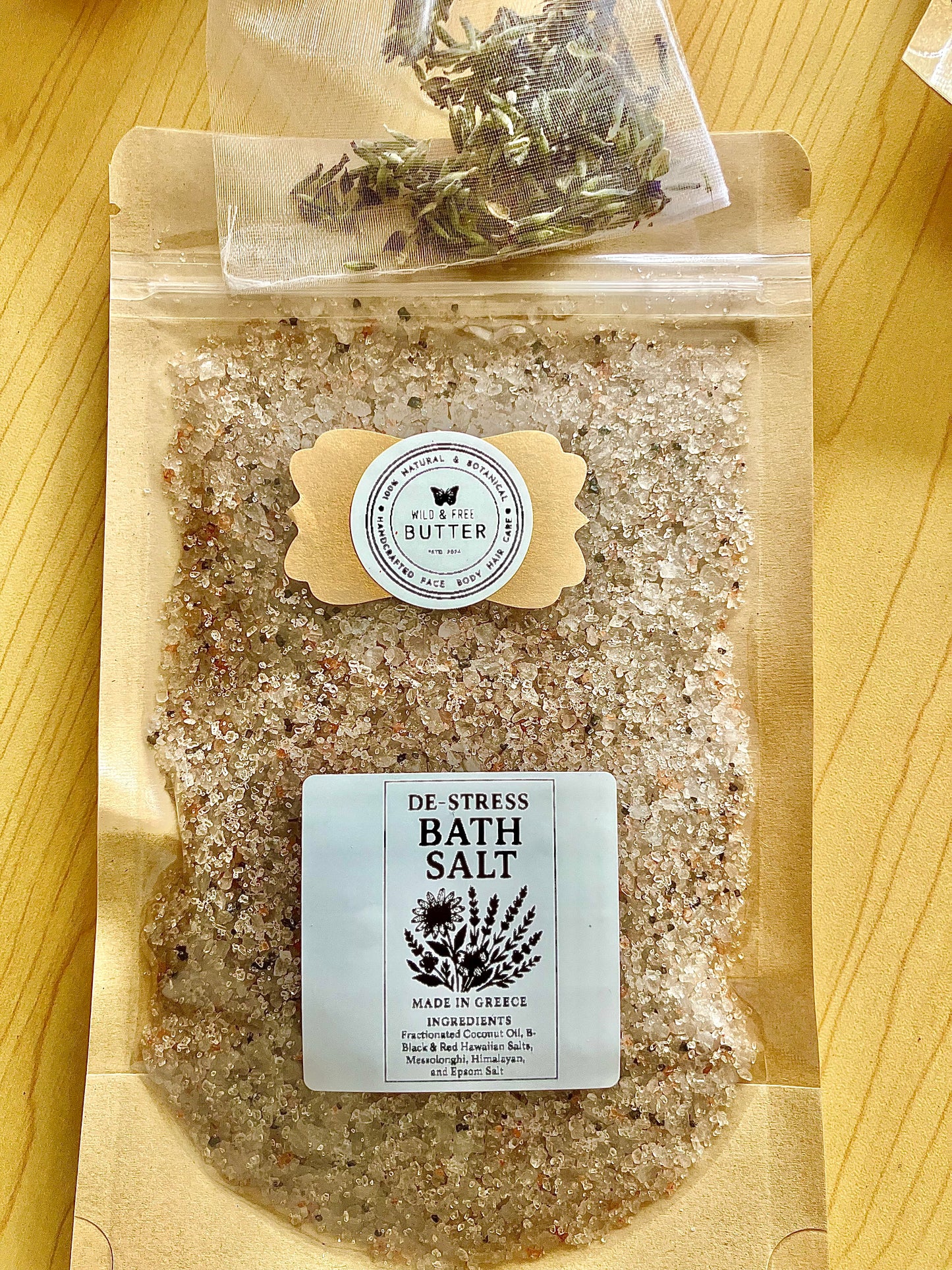 Therapeutic Bath Salts - Θεραπεύτηκα Αλάτια Για Το Μπάνιο.