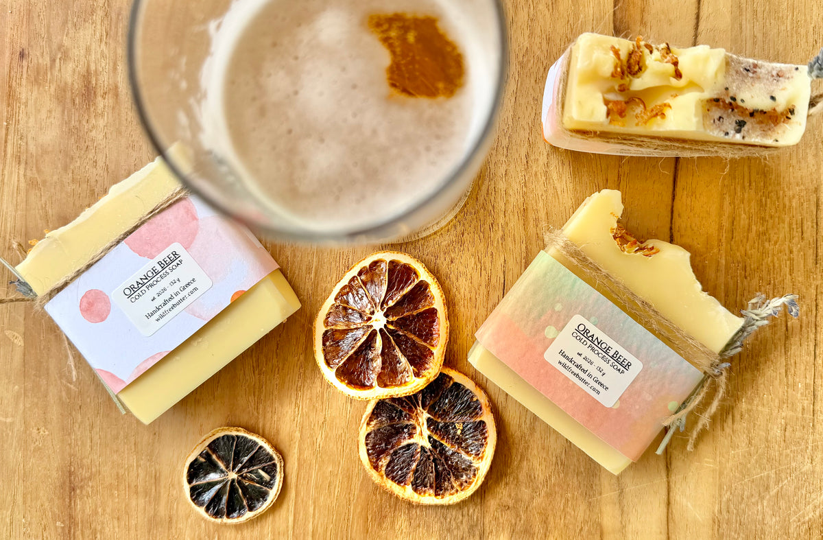Orange Beer Soap - Face & Body
