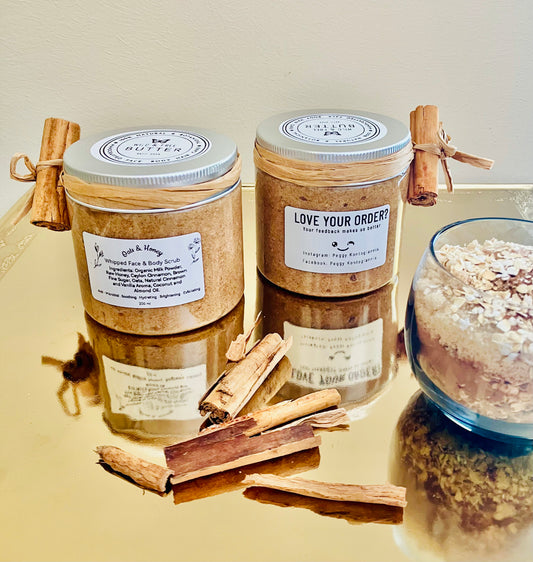 Honey & Oats Whipped Face & Body Scrub